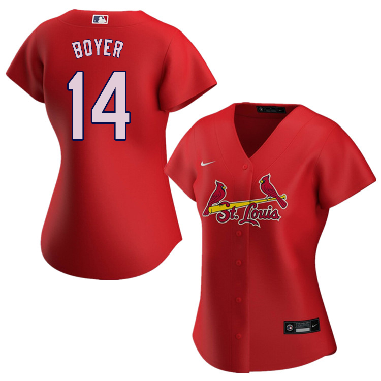 Nike Women #14 Ken Boyer St.Louis Cardinals Baseball Jerseys Sale-Red